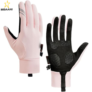 Winter Windproof Cycling <b>Gloves</b> Thicken Palm Cushion <b>Touchscreen</b> Hand Warm Fleece Liners <b>Gloves</b> for Running Driving - Product Image 6