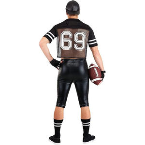 Uniformes de Fútbol Americano Juvenil Personalizados Sublimados Transpirables de Secado Rápido Conjunto de Jersey y Pantalones Cosidos Ropa de Equipo - Product Image 4