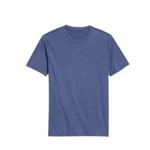 T-shirt décontracté pour homme à col rond, manches courtes, écologique, infroissable, style urbain, doux, respirant, léger, pour l'été et le quotidien - Product Image 1