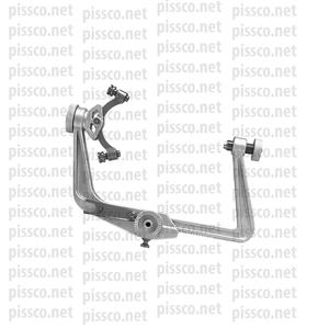 Meilleur fabricant Pissco pour pince auriculaire, mâchoires Atraumatic incurvées Debakey, tiges légèrement incurvées, Instruments chirurgicaux - Product Image 2