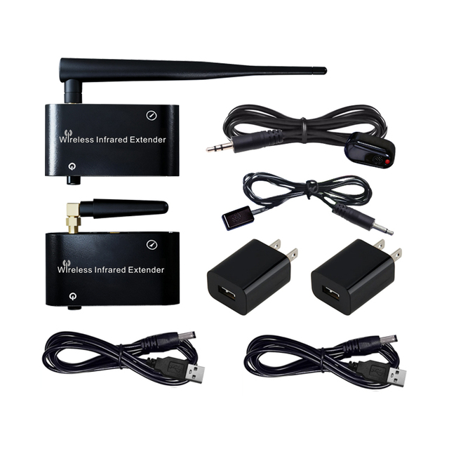 SPENFILY Wireless Infrared Sharing Repeater Plastic Housing Can Transmit Walls Lightweight 0.2kg Sensitive Infrared Transmitter