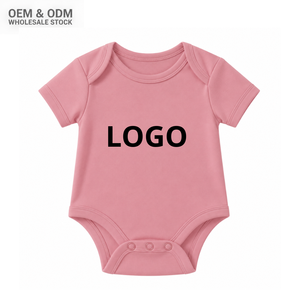 Monos de Bebé de Algodón Orgánico Suave Premium con Cremallera Bidireccional Antiaplastamiento, Impresión Personalizada ODM - Product Image 2