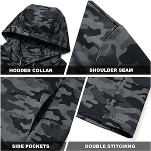 Sweat-shirts à capuche de golf, coupe confortable et flexible, pour les loisirs en plein air et un style de vie actif, légers - Product Image 4