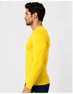 Sous-vêtement médical de qualité supérieure pour hommes et femmes, manches longues, tricoté, respirant, séchage rapide, chemise de travail pour infirmières - Product Image 2