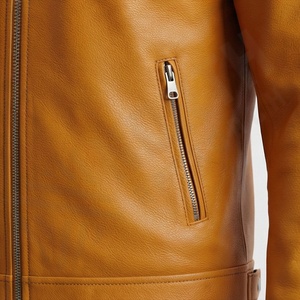 Veste en cuir pour enfants NAI-K08, style motard, vêtement de protection pour moto, couleur personnalisée - Product Image 5