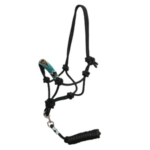Vente chaude Artisanat Équitation Corde En Nylon Halter Prix De Gros Polo Conçu Cheval Halter Acheter Meilleur Fournisseur De L'Inde - Product Image 3