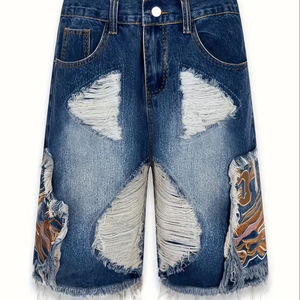 กางเกงขาสั้นลำลองสไตล์สตรีทสำหรับผู้ชาย ผ้าฝ้าย 100% ระบายอากาศได้ดี กันลม ทนทาน ไม่ยับง่าย เป็นมิตรกับสิ่งแวดล้อม ลาย OEM สำหรับฤดูร้อน - Product Image 5