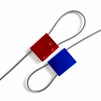 Scellé de câble en alliage d'aluminium YSD à serrage progressif avec verrouillage inviolable pour compteurs électriques, d'eau et de gaz