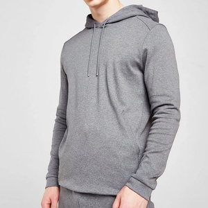 Ensemble de survêtement décontracté pour homme à capuche, en molleton 100 % coton, séchage rapide, idéal pour l'hiver, avec impression personnalisée - Product Image 1