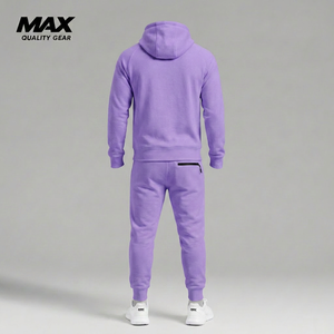 Ensemble de survêtement d'hiver pour homme en coton, imprimé, technique, avec logo en strass, vente en gros, tissu, survêtement pour homme OEM, le plus vendu - Product Image 4