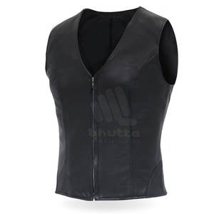 Chaleco de Punto de Cuero Genuino para Mujer, Transpirable, Cortavientos, Cálido para Invierno, con Cremallera, Prenda Exterior Informal y Ecológica, Precio Razonable - Product Image 4