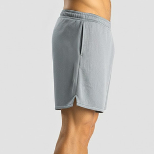 Shorts en mesh décontractés pour hommes, best-sellers, en spandex/polyester, anti-rides, anti-UV, écologiques - Product Image 6