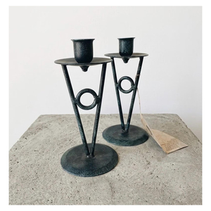 Porte-bougies décoratifs <span class=keywords><strong>en</strong></span> <span class=keywords><strong>fer</strong></span> <span class=keywords><strong>forgé</strong></span>, bougeoirs <span class=keywords><strong>en</strong></span> <span class=keywords><strong>fer</strong></span>, chandeliers - Product Image 5