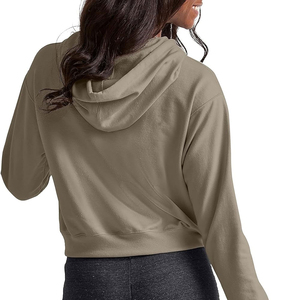 Service OEM, logo personnalisé, sweat-shirt d'hiver en toile de haute qualité, design et logo personnalisés, sweat-shirt pour femmes 100% coton - Product Image 2