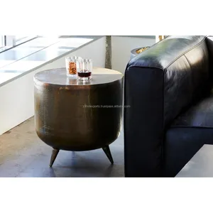 Lampes de table Air Hockey mignonnes en acier inoxydable, design moderne, décoration de luxe pour la maison et les bars, fabriquées par Zahid Exports - Product Image 4