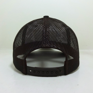 Gorra Trucker de Camuflaje con Parche de Cuero y Logotipo, Estilo Costero, Impresión de Patrón Personalizado, Cierre Ajustable, para Pesca y Caza, Venta al Por Mayor - Product Image 5