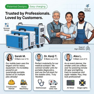 Nuevo Cargador Rápido Portátil de CC de Alta Calificación 7kW 15kW 20kW 30kW 40kW CCS1 CCS2 GBT Estación de Carga Móvil para Vehículos Eléctricos Rescate en Carretera IP65 - Product Image 4