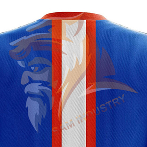 เสื้อฟุตบอลแบบซับลิเมชั่นสั่งทำพิเศษ แห้งเร็ว ผลิตจากวัสดุโพลีเอสเตอร์ ราคาขายส่ง - Product Image 5