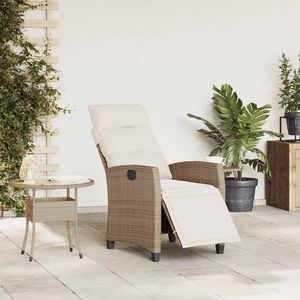 Chaise de jardin pliable rectangulaire inclinable, chaise de patio confortable pour le loisir - Product Image 3