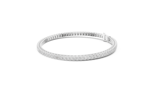 2 MM Princess Lab Grown Diamond Tennis <b>Bracelet</b> 10k Gold IGI Certified 6.5 Inch 4.5 Ct Engagement Gift Everyday Wear - Product Image 5