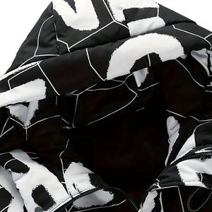 Veste matelassée à capuche imperméable chaude pour homme, style de mode personnalisé, vente en gros, veste streetwear d'hiver pour homme - Product Image 5