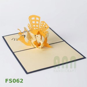 Tarjetas de Felicitación 3D Pop-up con Diseño de Caracoles y Animales, Impresión Personalizada, Troquelado a Mano, Tarjeta de Agradecimiento, Recuerdo ANN - Product Image 5