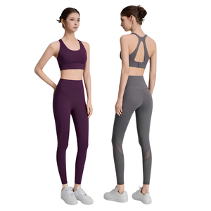Fitness Apparel Set Activewear Women Plus Size Mens Matching Gym Clothes Two Piece 2 Piece 3 Piece <b>Seamless</b> Sports Bra <b>Leggings</b> - Product Image 3