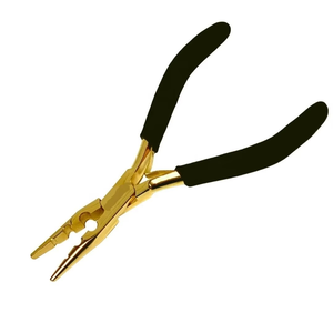CLASTY INSTRUMENTS Pince à extensions capillaires pour kératine, coupe et pose, pour usage domestique et salons de coiffure - Product Image 1