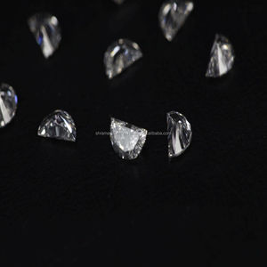 เพชร CVD รูปทรงครึ่งวงกลม 0.10 กะรัต/เม็ด แพ็ค 1 กะรัต เพชรเพาะเลี้ยงในห้องปฏิบัติการ สำหรับตกแต่งเครื่องประดับ สี DEF ความสะอาดระดับ VVS-VS สำหรับทำเครื่องประดับ - Product Image 4