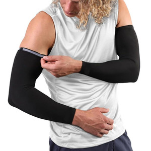 Mangas de compresión unisex para adultos para senderismo, ciclismo, con logo personalizado, sublimación, béisbol, fútbol, gimnasio, correr - Product Image 4