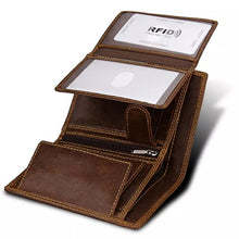 Exclusive Premium Fashion Men's Waterproof High-quality Customizable <b>Synthetic</b> <b>Leather</b> Slim Bifold Card Holder Durable Everyday - Product Image 5