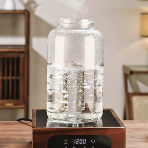 Distributeur de boissons en verre à haute teneur en borosilicate de 1 gallon - Product Image 6