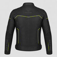 Blouson de moto en cuir professionnel pour homme, équipement de protection pour motard, vêtements de conduite, veste de course CE blindée, imperméable et respirante