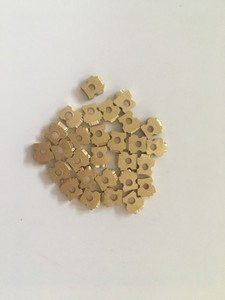 Kích Thước Tùy Chỉnh Brass Phông Chữ Tem Nóng Chữ Đồng Số Bảng Chữ Cái 3*3.5*6.8Mm - Product Image 2