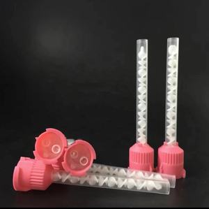 MBH 05-12D Puntas dentales 1:1 Tubo mezclador de dispensación estática de plástico Boquilla mezcladora de dos componentes - Product Image 1