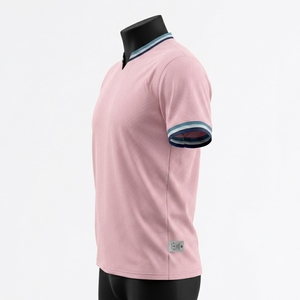 Camiseta Deportiva Informal para Hombre, Transpirable, de Secado Rápido, Ropa Deportiva, Cuello en V, Manga Corta, Top de Moda para Fitness - Product Image 2