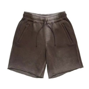 Shorts de sport décontractés pour hommes, respirants et à séchage rapide, en Spandex/Polyester, avec cordon de serrage, pour la course à pied et le basketball - Product Image 1