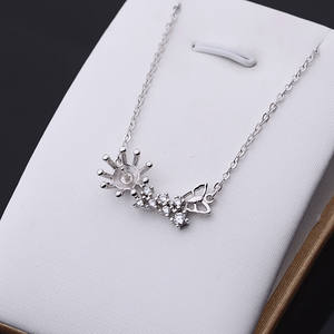 Collar con Colgante de Plata S925, Versátil, con Perla de 7.5-8mm, Cadena 321, Componentes de Joyería Vacíos para Mujer, para Accesorios de Bricolaje - Product Image 5