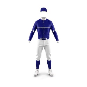 Ensemble de maillot de baseball unisexe blanc avec manches grises, impression personnalisée du nom de l'équipe, sangle réglable, polyester respirant, coupe classique, pour tous - Product Image 4