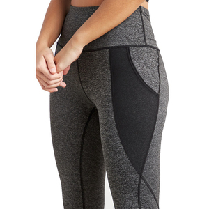 Leggings Deportivos de Cintura Alta con Logotipo Personalizado al por Mayor, Leggings de Nailon y Elastano Tejidos para Gimnasio, Fitness y Yoga para Mujer - Product Image 6