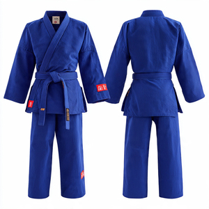 Uniforme de judo blanc personnalisé, approuvé, de haute qualité, 100% coton, séchage rapide, léger, pour les arts martiaux - Product Image 6