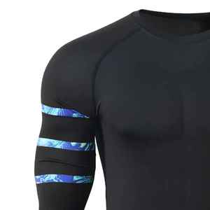 Camiseta de Manga Larga Personalizada para Hombre, Fabricada con Poliéster y Elastano, Camisetas de Protección Solar al por Mayor - Product Image 3