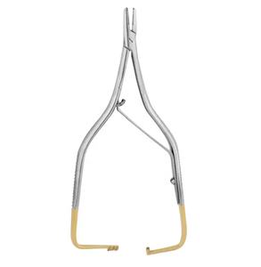 คีมหนีบเข็มเย็บสแตนเลส TC 16ซม. เครื่องมือผ่าตัด - Product Image 1