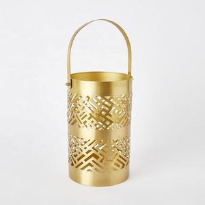Ramadan Festive Tabletop Decorations Moroccan Gold Metal Votive <b>Candle</b> <b>Holder</b> for Home & <b>Garden</b> - Product Image 6