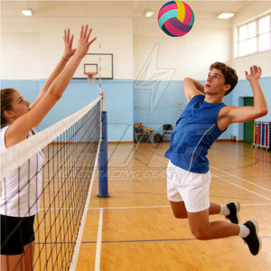 Venta en Línea Personalizada de Balones de Voleibol Hechos en Pakistán, Balones de Voleibol de Tamaño Oficial al por Mayor - Product Image 4