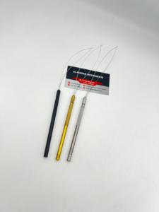 Hair Extensions Replaceable Wire <b>Beads</b> Pulling Loop Handle Uses For Applying <b>Beads</b> Metal <b>Needle</b> Tools with Custom Logo - Product Image 3
