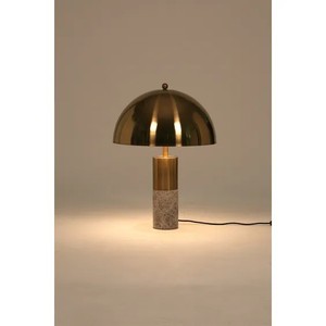 โคมไฟตั้งโต๊ะรูปทรงประติมากรรมสีทองทันสมัย โคมไฟโลหะทนทานสำหรับตกแต่งห้องนั่งเล่น ดิวาลี บ้าน โรงแรม ของตกแต่งบ้านสุดหรู - Product Image 2