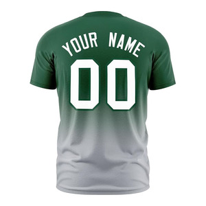 เสื้อเจอร์ซีย์คอกลมแบบสั่งทำพิเศษ พิมพ์ลายแบบซับลิเมชั่นเต็มตัว ผลิตจากโพลีเอสเตอร์ 100% แขนสั้น ระบายเหงื่อได้ดี เหมาะสำหรับชุดทีม - Product Image 2
