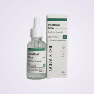 เซรั่มบำรุงผิวหน้าเกาหลี K-Beauty Gobaektaim Heartleaf Cica Soothing Ampoule ผลิตในเกาหลี 30 มล. เซนเทลล่า เอเชียติก้า - Product Image 5