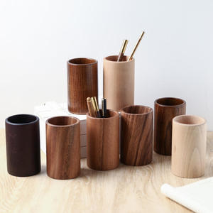 Proveedor Indio de Portaplumas y Portalápices de Madera Natural para Organizador de Escritorio, Construcción Resistente y Duradera, Disponible en Grandes Cantidades - Product Image 4